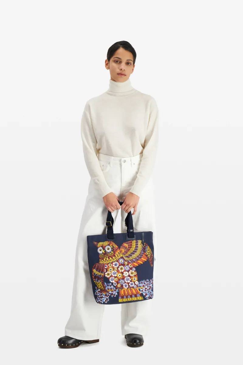 Tote Bag Ma18hu24 Navy