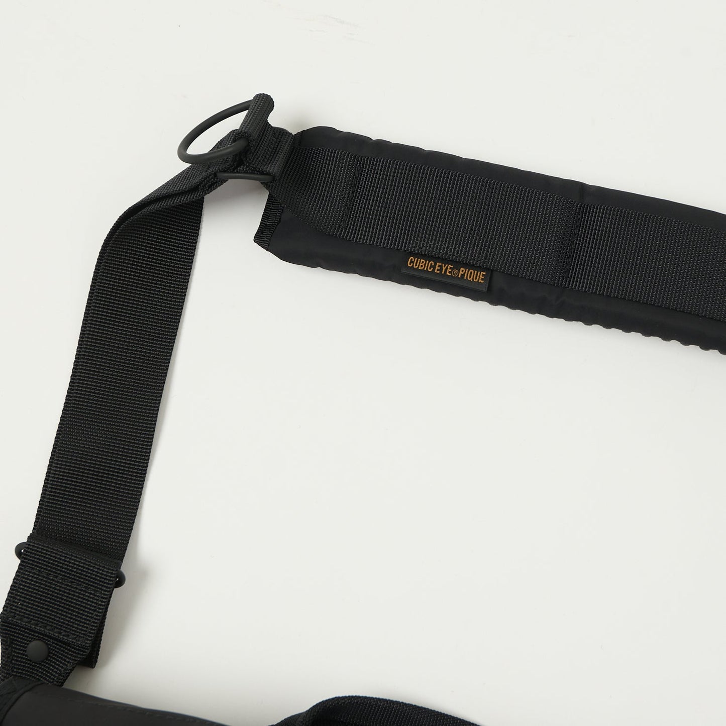 Porter-Yoshida & Co. Monochrome Messenger Bag (Small) - Black