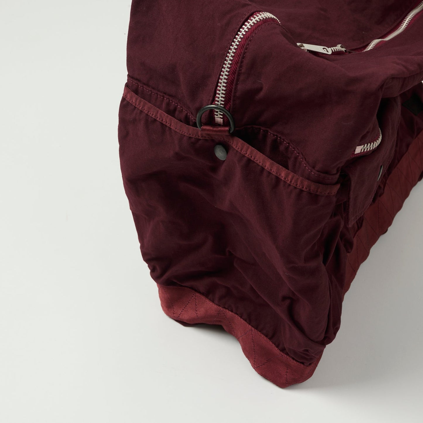 Porter-Yoshida & Co. Large Crag 2-Way Boston Bag - Burgundy