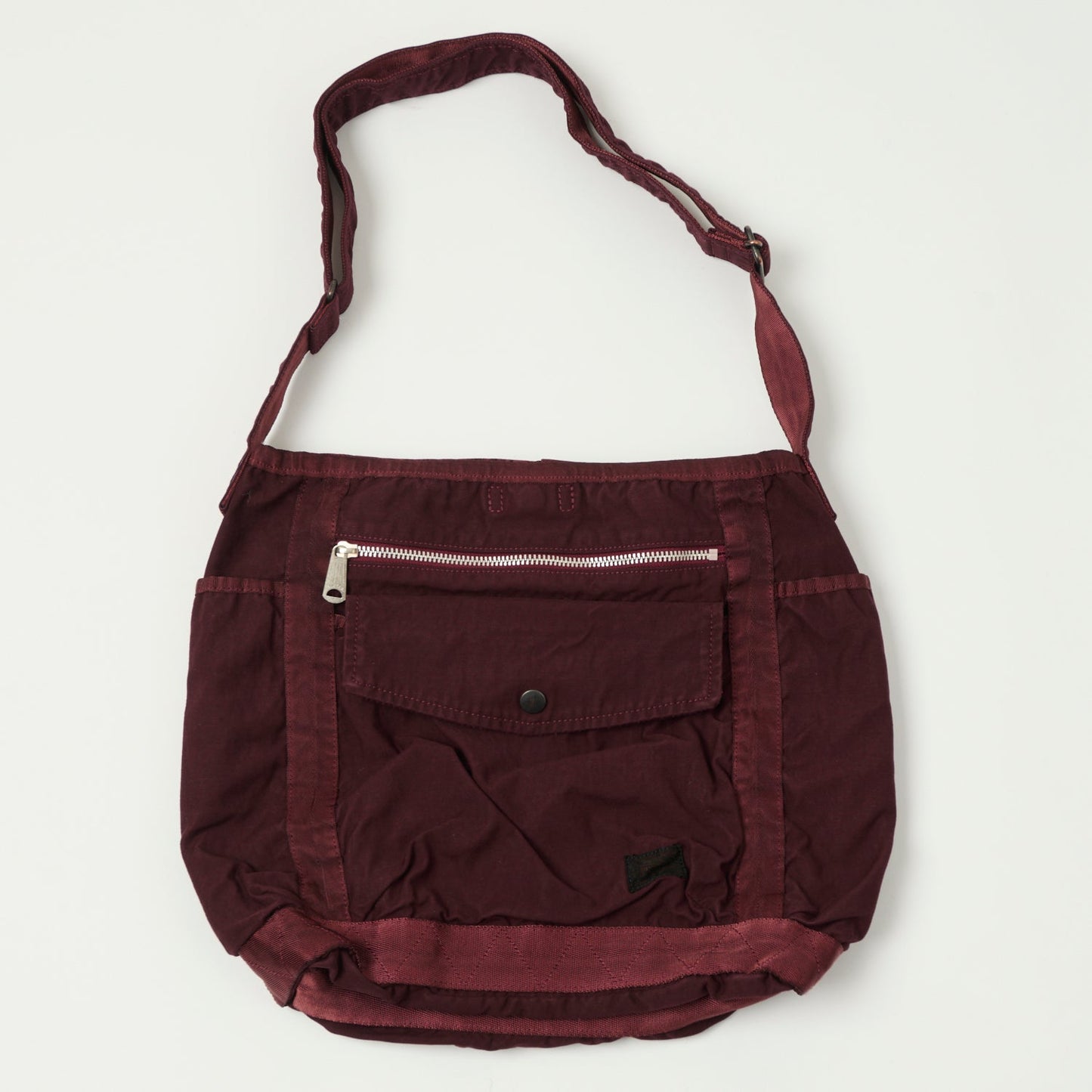 Porter-Yoshida & Co. Large Crag Shoulder Bag - Burgundy