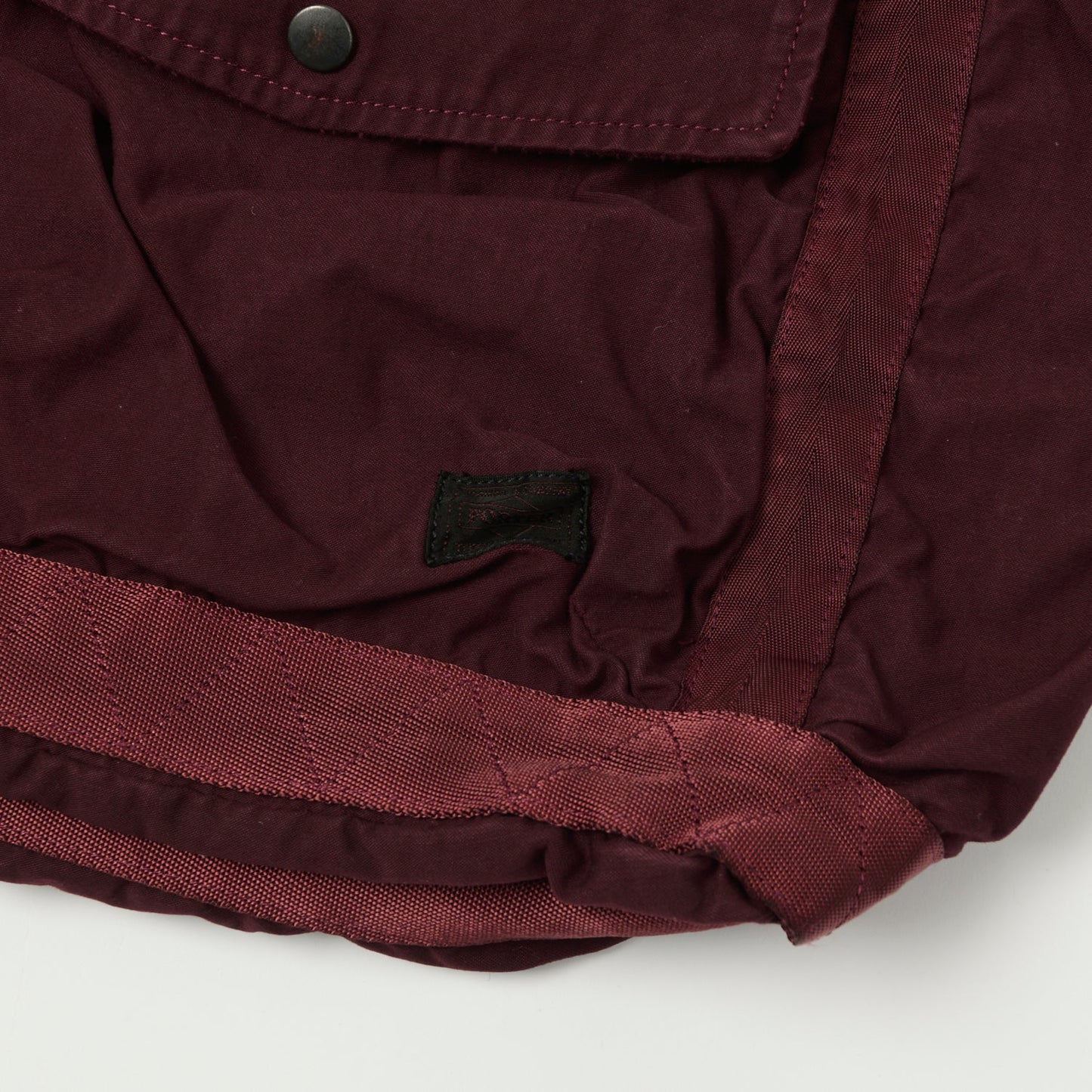 Porter-Yoshida & Co. Large Crag Shoulder Bag - Burgundy