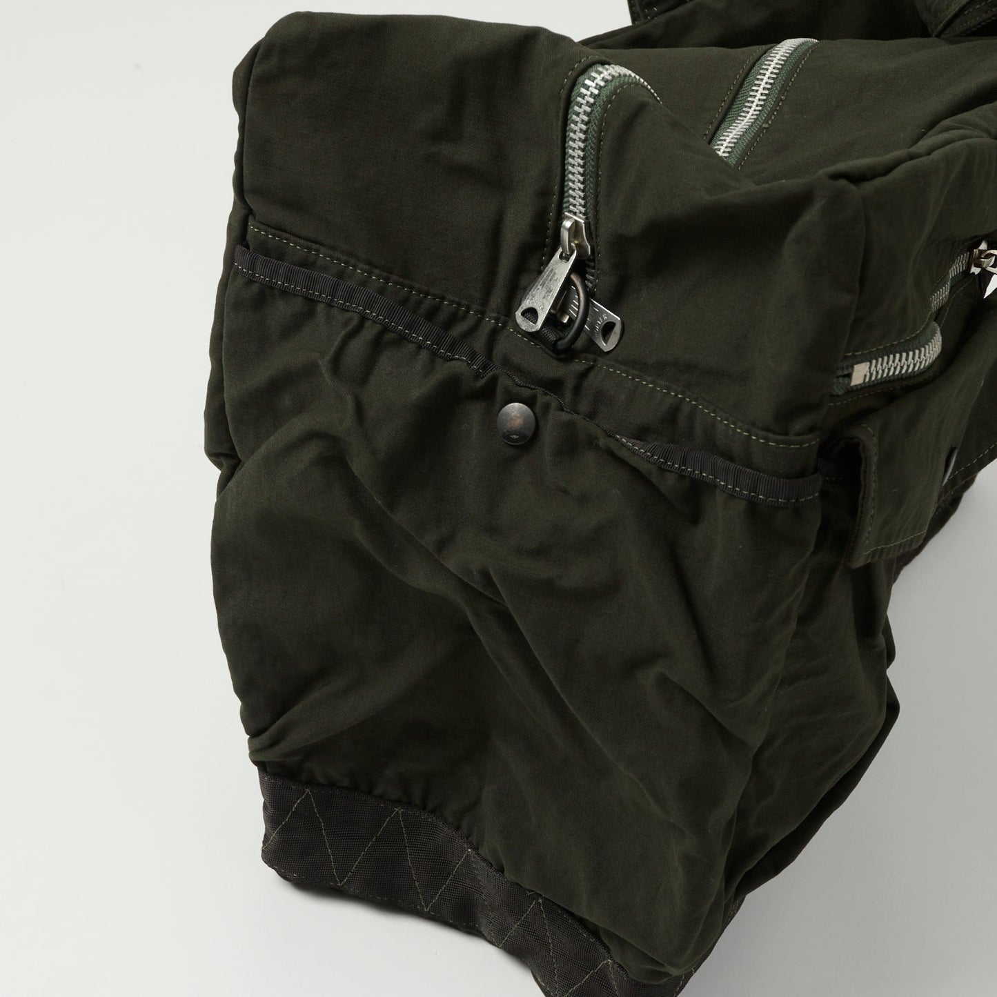 Porter-Yoshida & Co. Large Crag 2-Way Boston Bag - Khaki