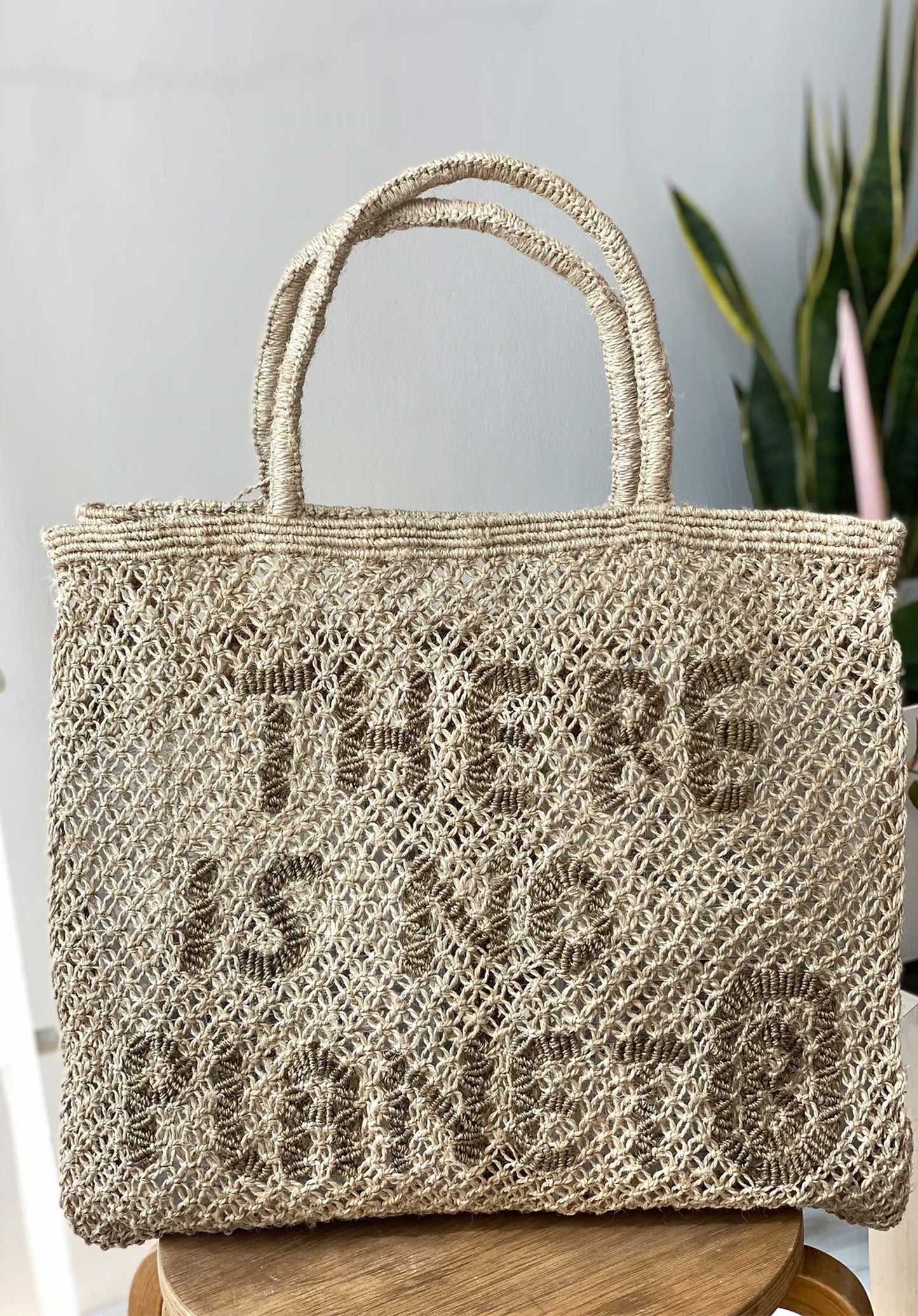 Bag No Planet B L Nat