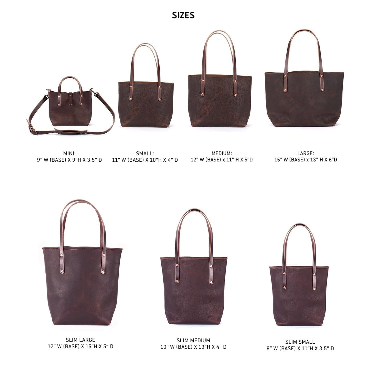 AVERY LEATHER TOTE BAG - SMALL - VIOLET
