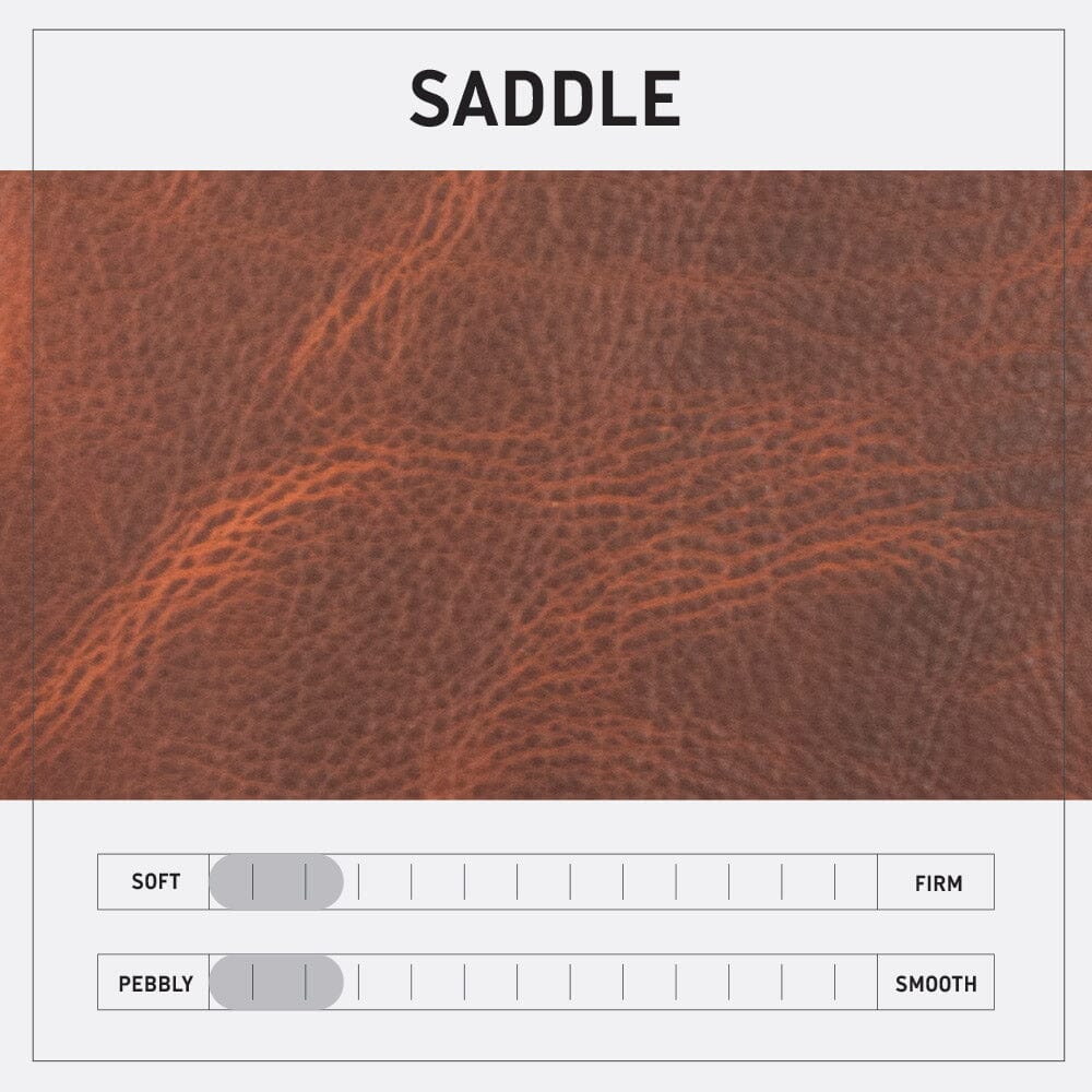AVERY LEATHER TOTE BAG - MINI CROSSBODY - SADDLE