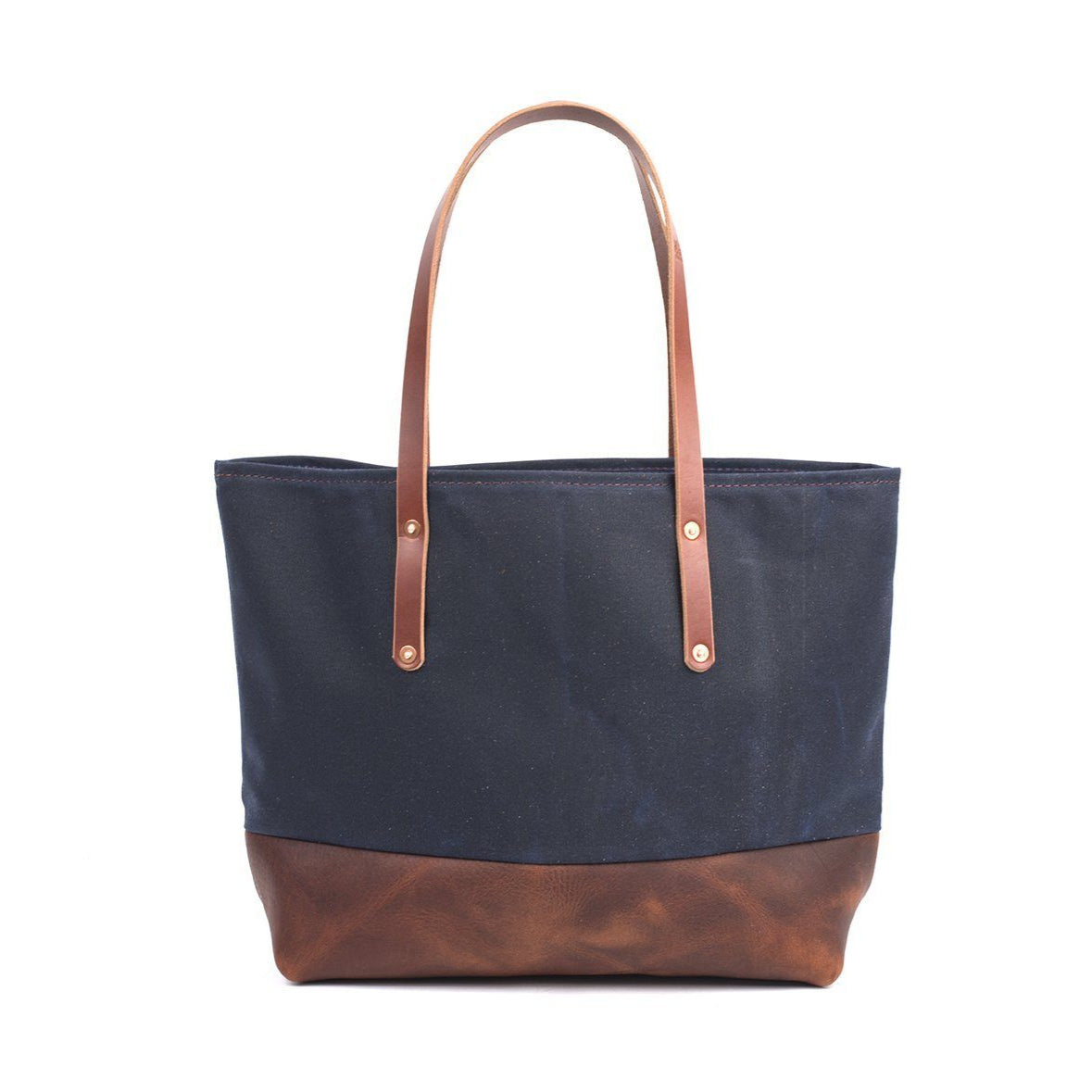 AVERY WAXED CANVAS TOTE BAG - LARGE