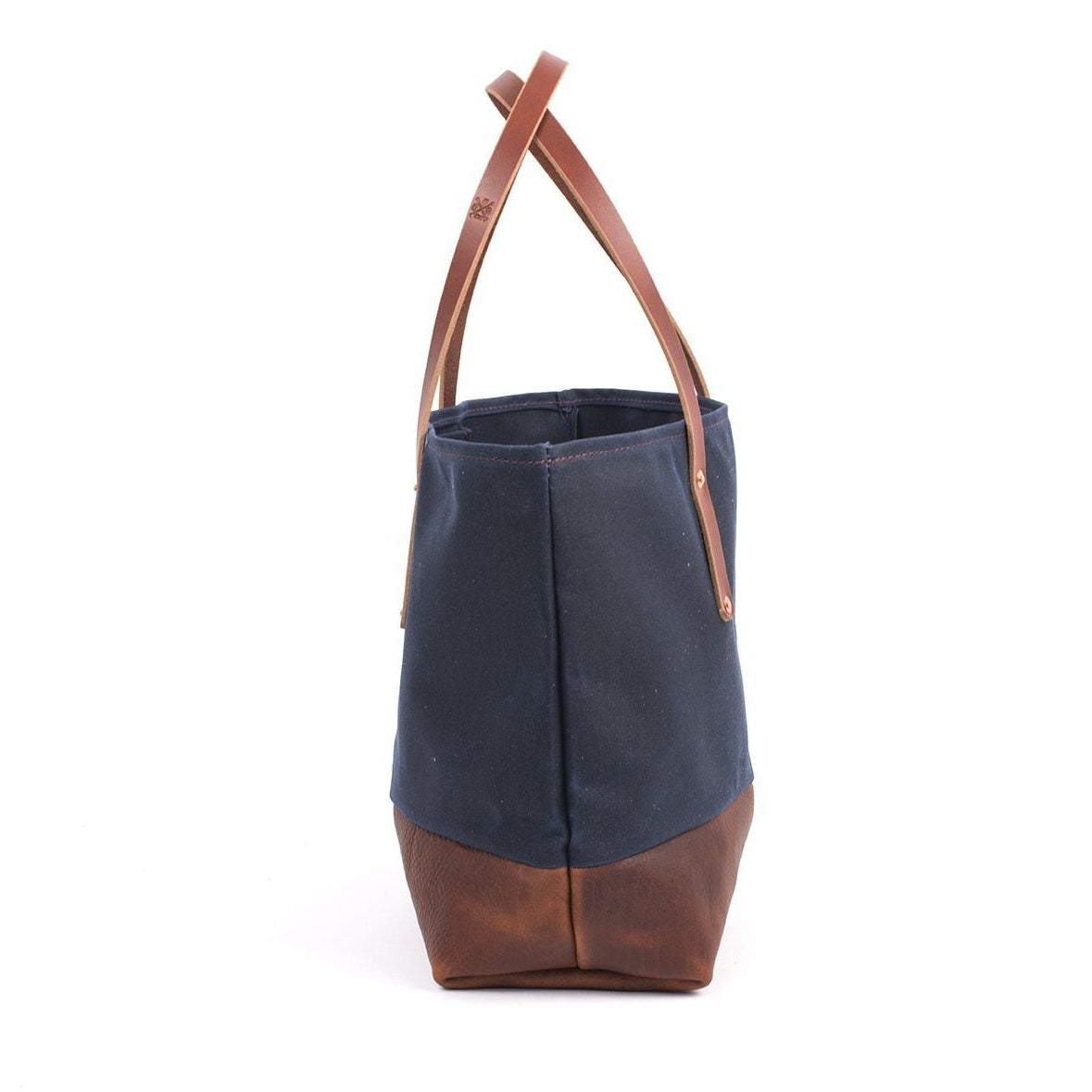 AVERY WAXED CANVAS TOTE BAG - LARGE