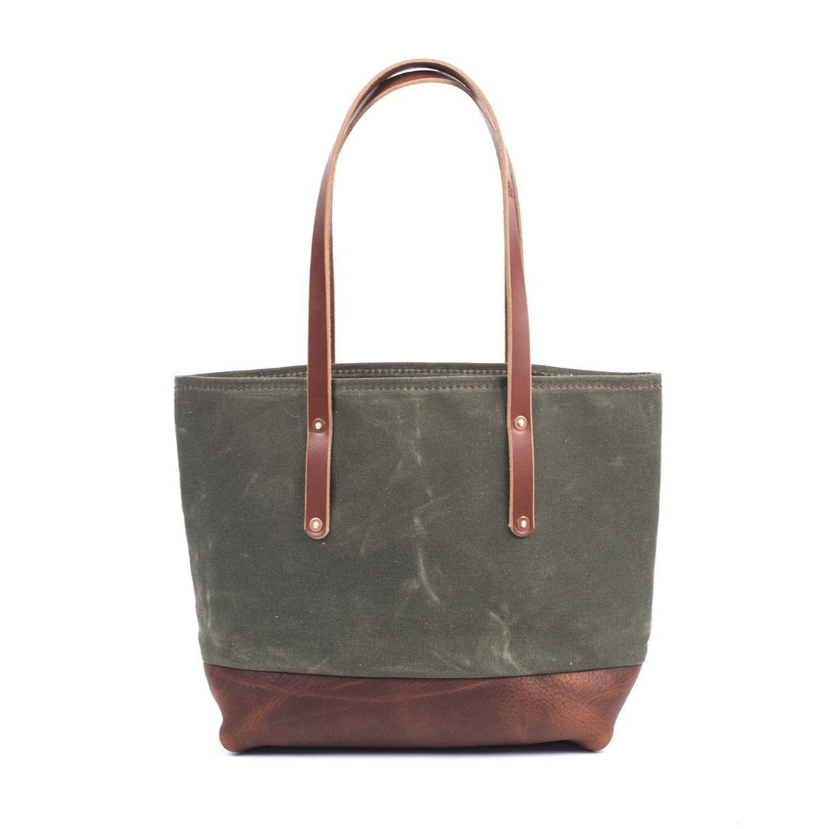 AVERY WAXED CANVAS TOTE BAG - MEDIUM