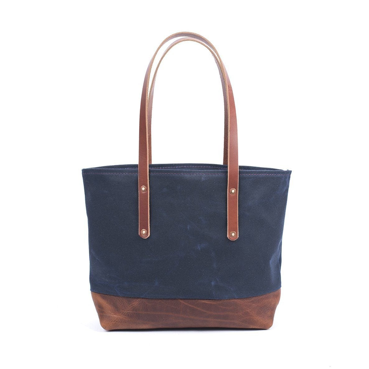 AVERY WAXED CANVAS TOTE BAG - MEDIUM