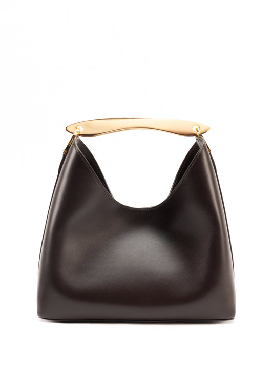R Bag Boomerang Leathe Tabacco