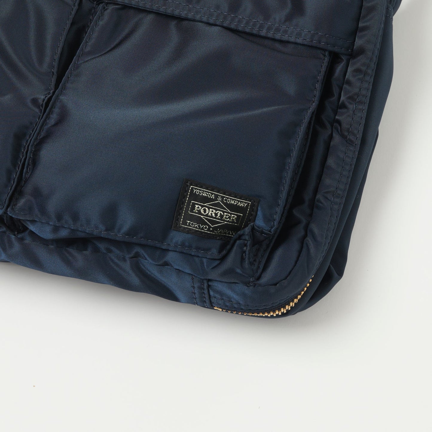 Porter-Yoshida & Co. Large Tanker Shoulder Bag - Iron Blue