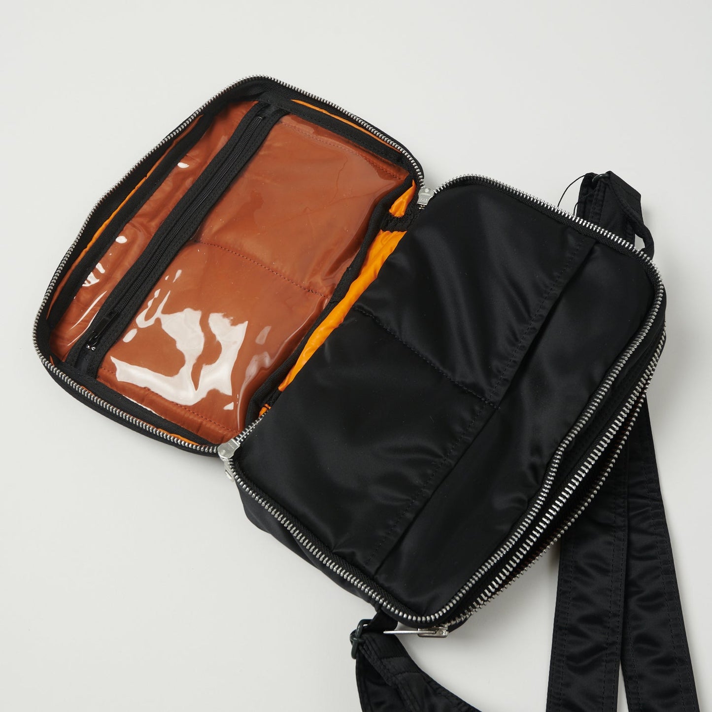 Porter-Yoshida & Co. Small Tanker Shoulder Bag  - Black