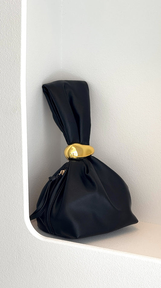 Lucia Handle Bag - Black