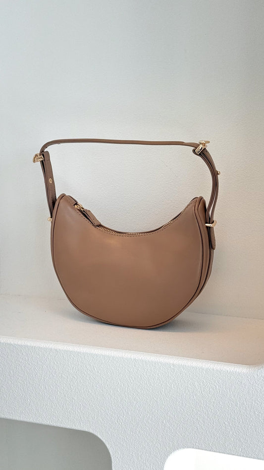 Halo Shoulder Bag - Almond