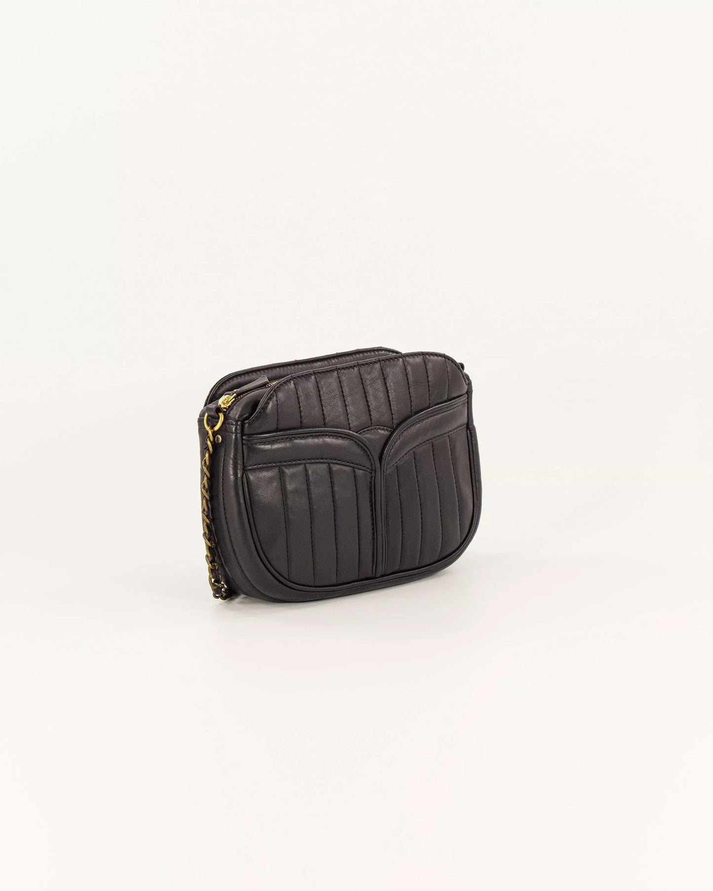 Crossbody Bag Divine Le Divine Leather Black