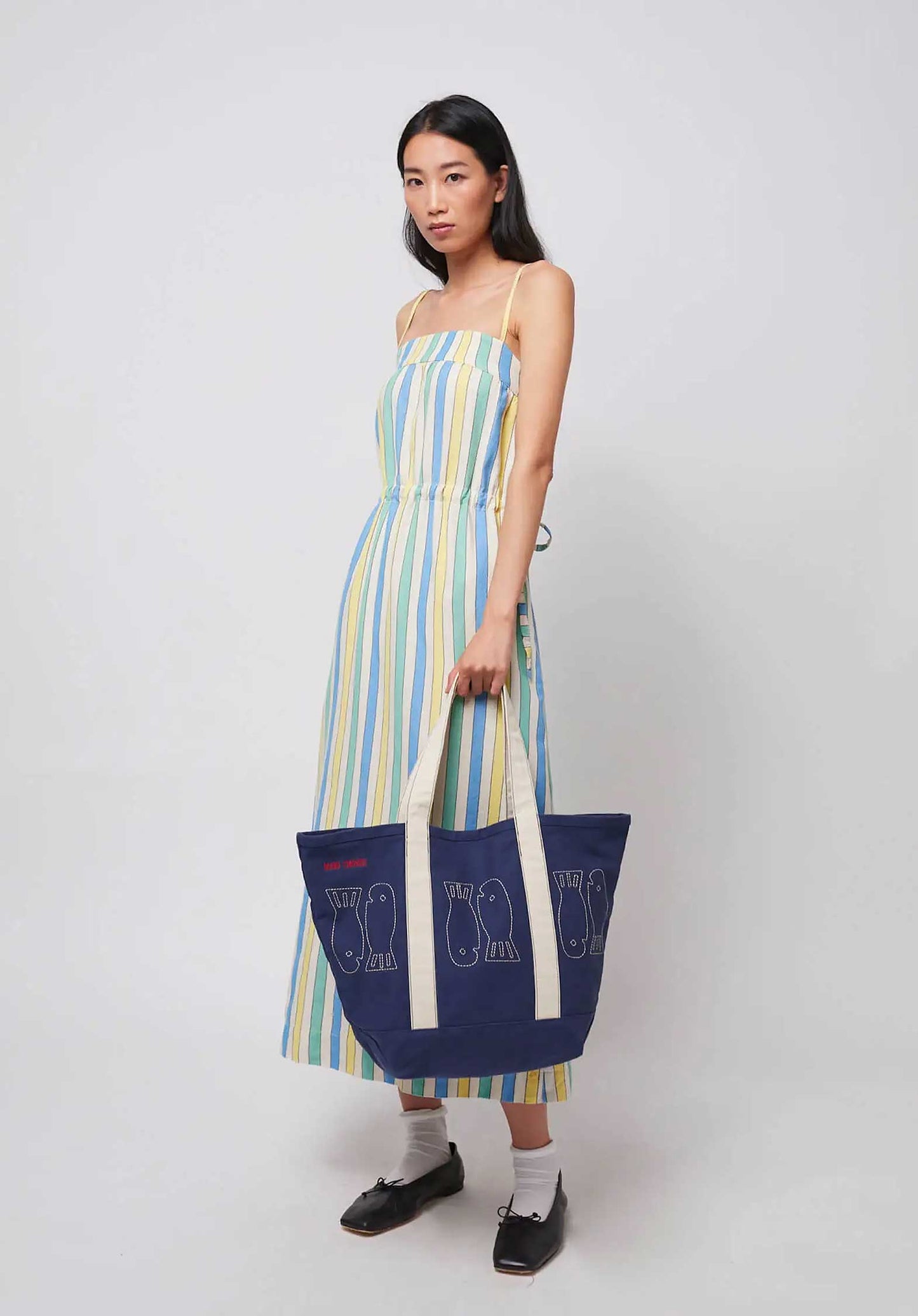 Tote Bag Lucky Fis 125ak005 Navy-Blue