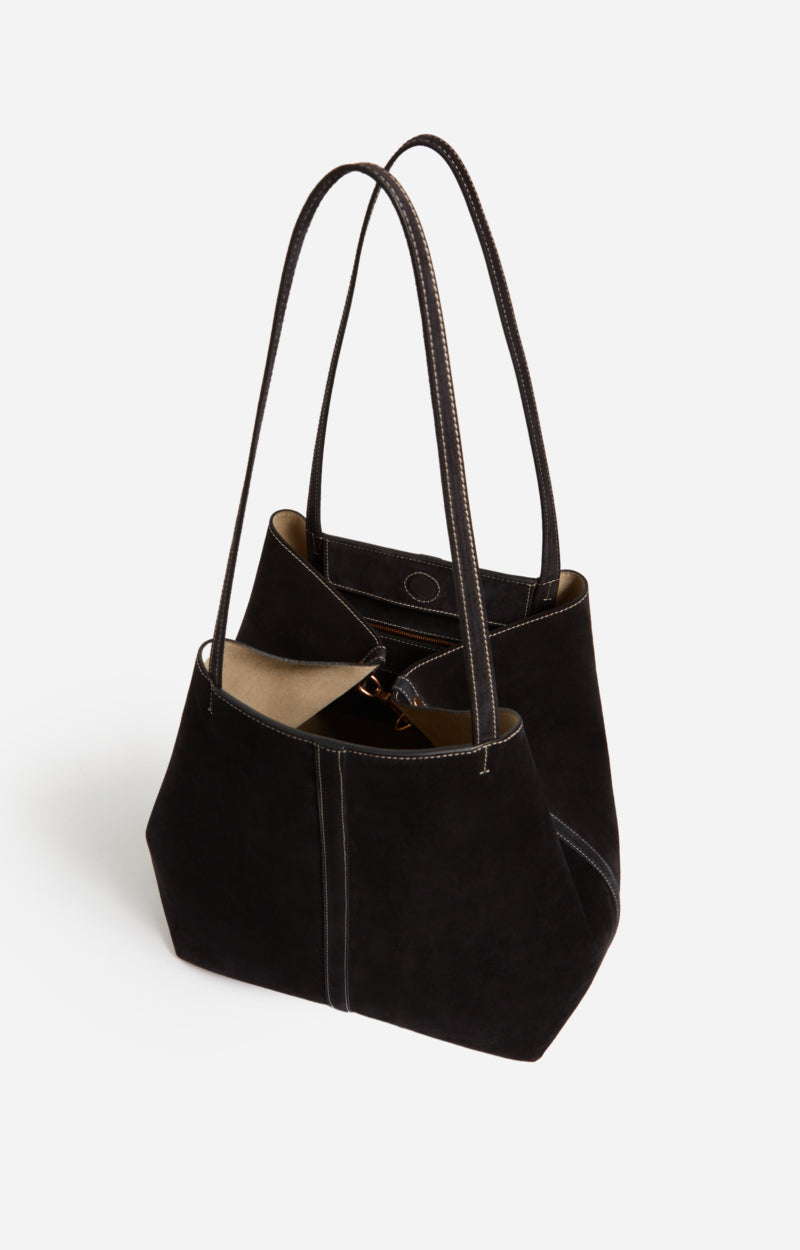 Tote Bag Canvas Cabas Gm L 4hvd29-v40874 Noir
