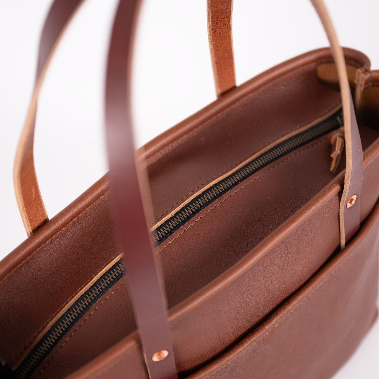 AVERY LEATHER TOTE BAG - MINI CROSSBODY - DELUXE