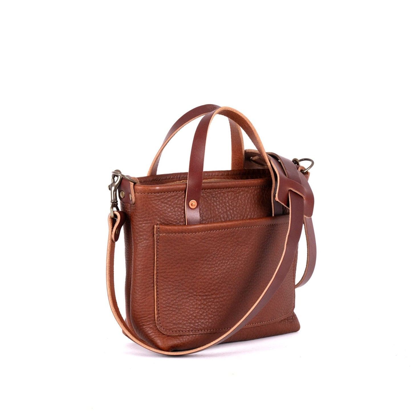 AVERY LEATHER TOTE BAG - MINI CROSSBODY - DELUXE