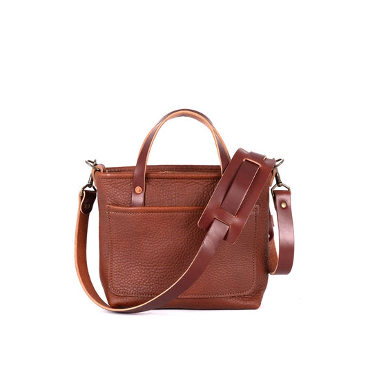 AVERY LEATHER TOTE BAG - MINI CROSSBODY - DELUXE