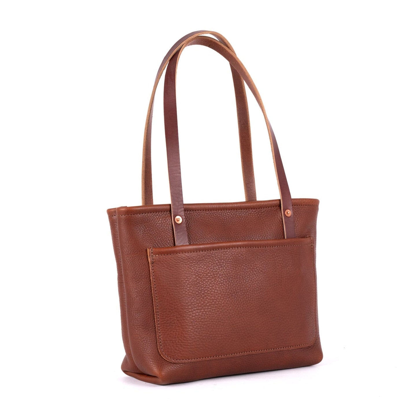AVERY LEATHER TOTE BAG - SMALL - DELUXE