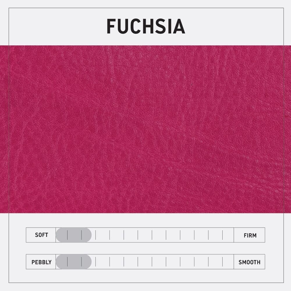 AVERY LEATHER TOTE BAG - SLIM LARGE - FUCHSIA